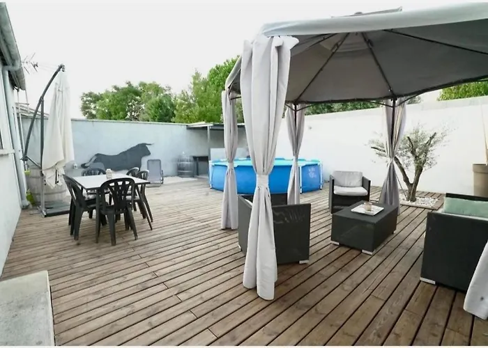 别墅 Chez Gael Et Julie 5 Mins Plages Pisc, Clim *